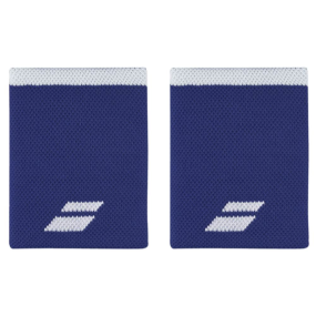 BABOLAT LOGO JUMBO WRISTBAND BLUE/WHITE