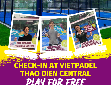 Tet 2025 Promotion for Vietpadel Memberships at Vietpadel Thao Dien Central